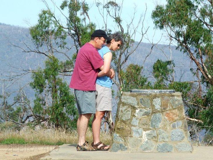 22-Laurie & Heidi check out their travels from McMillans Lookout.jpg